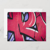 Graffiti / Straatkunst Briefkaart (Voorkant / Achterkant)