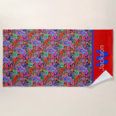 Graffiti Strandlaken (Voorkant)