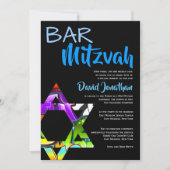 Graffiti Street Art Bar Mitzvah op maat gemaakte u Kaart (Voorkant)