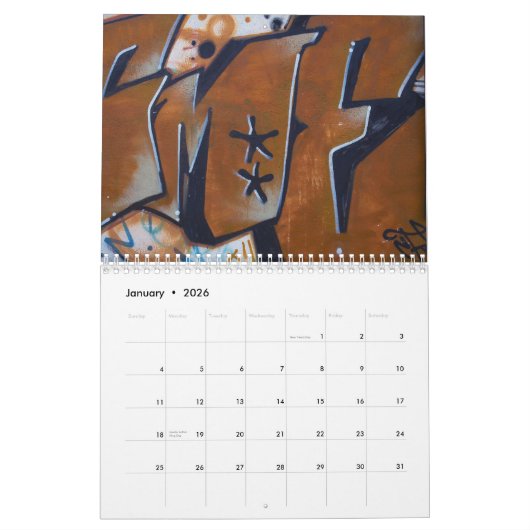Graffiti Street Art Calendar 2010 Kalender (Jan 2026)