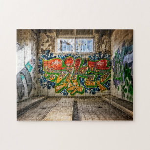 Graffiti Street Art Colorful Legpuzzel