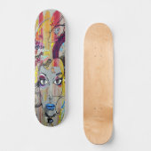 Graffiti Street Art Dd Brand Skateboard (Voorkant)