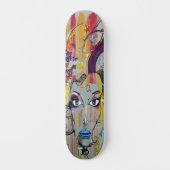 Graffiti Street Art Dd Brand Skateboard (Voorkant)