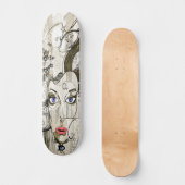 Graffiti Street Art Dd Brand Skateboard (Voorkant)