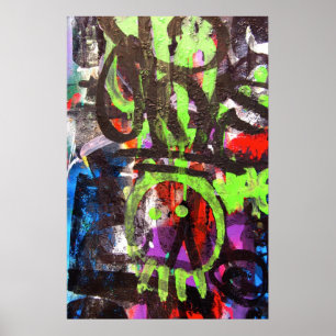 graffiti street art poster
