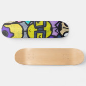 Graffiti Street Art Skateboard (Horizontaal)