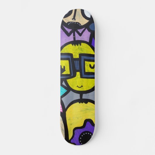 Graffiti Street Art Skateboard (Voorkant)