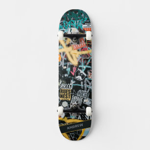 Graffiti Street Skateboard met naam