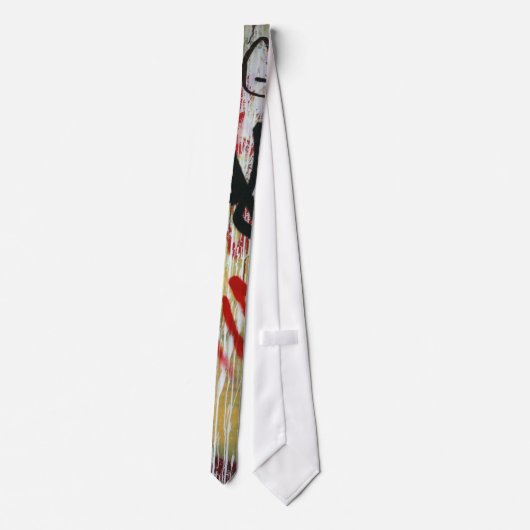 Graffiti Stropdas (Achterkant)