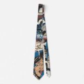 Graffiti Stropdas Berlin (Voorkant)