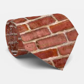 Graffiti-Stropdas met Brick Wall op maat Stropdas (Opgerold)