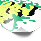 Graffiti Style Digital Art Poster – Urban Wall Dec (Coin)