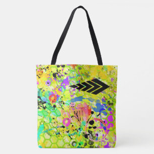 Graffiti Summer Tote Bag