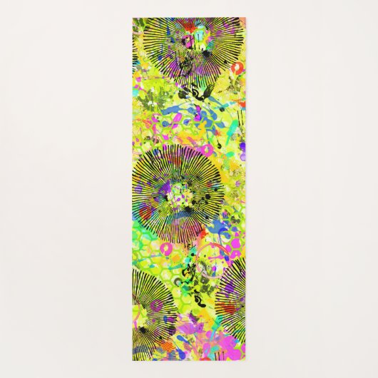 Graffiti Summer Yogamat (Achterkant)