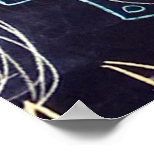 Graffiti tableau noir (Coin)