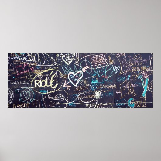 Graffiti tableau noir (Devant)