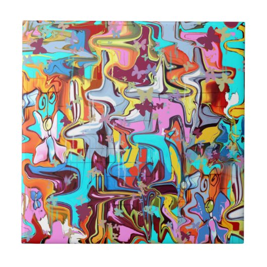 Graffiti Tegeltje (Voorkant)