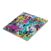 Graffiti Tegeltje (Zijkant)