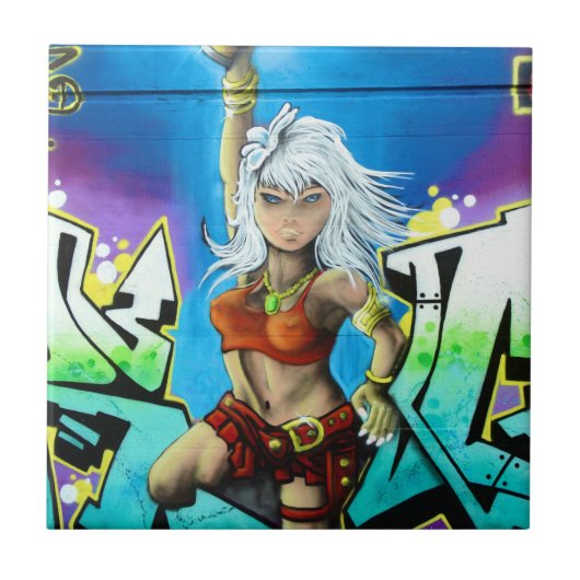 Graffiti Tegeltje (Voorkant)