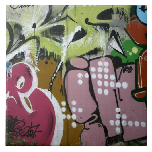 Graffiti Tegeltje (Voorkant)