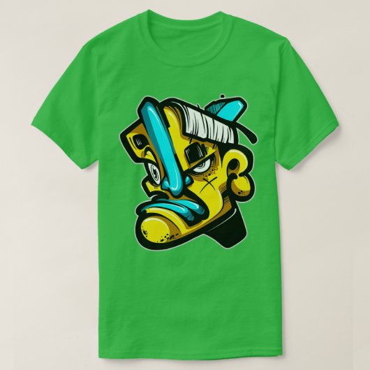 Graffiti-teken 2 t-shirt (Design voorkant)