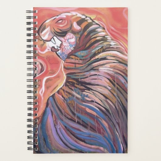Graffiti Tiger Art moderne Bright Journal (Devant)