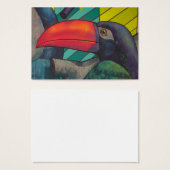 Graffiti Toucan coloré (Devant & derrière)