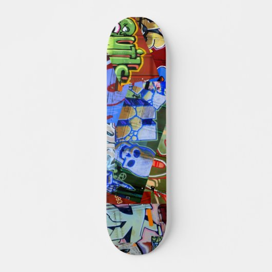 Graffiti Trains Skateboard Deck (Voorkant)