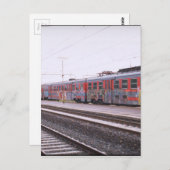 graffiti-trein briefkaart (Voorkant / Achterkant)