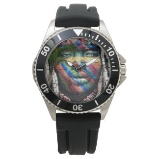 Graffiti Tribe Art Horloge