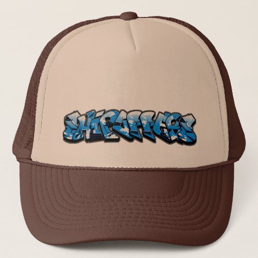 Graffiti Trucker Hat Pet (Voorkant)