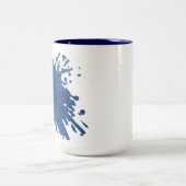 Graffiti Tweekleurige Koffiemok (Center)