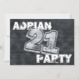 graffiti-uitnodiging kaart