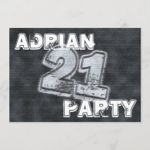 graffiti-uitnodiging kaart