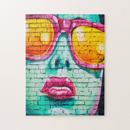 Graffiti : Un Puzzle de Pop Art Diva (Vertical)
