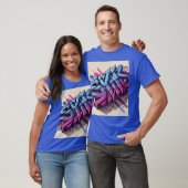 Graffiti urbain 3D Drift Design T-shirt (Unisexe)