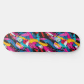 Graffiti urbain moderne Grunge Motif Skateboard (Horz)