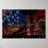 graffiti urbain poster américain decay (Devant)