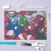 Graffiti Urban 24-1 deklaagpapier Tissuepapier (Craft)