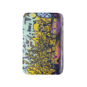 Graffiti Urban Street Art Abstract Badmat (Voorkant Verticaal)