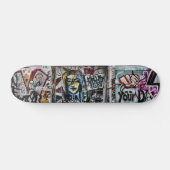 Graffiti Urban Street Modern Cool Grunge Art Skateboard (Horizontaal)
