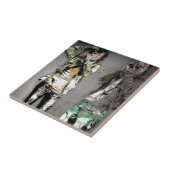 Graffiti van fotograaf tegeltje (Zijkant)