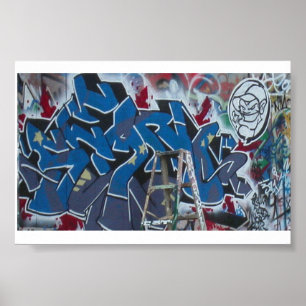 Graffiti van Sean *th' Blues* Poster