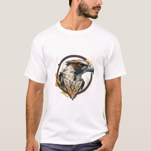 Graffiti Verf Eagle Bird Creatieve Kunst Schildere T-shirt
