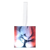 Graffiti verf leder en Stippen Ornament (Voorkant)