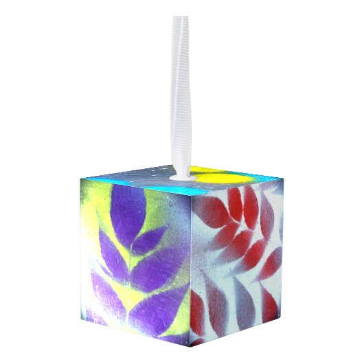 Graffiti verf leder en Stippen Ornament (Achter hoekig)