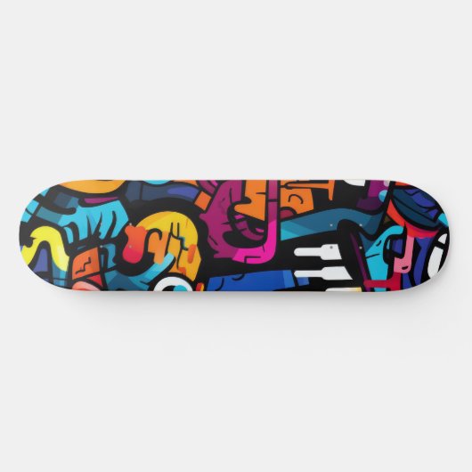 Graffiti Vibes Skateboard (Horizontaal)