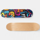 Graffiti Vibes Skateboard (Horizontaal)