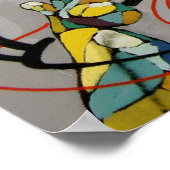 Graffiti - WACHT! Poster (Hoek)