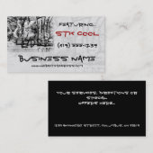 Graffiti Wall Art Design Web TShirt Visitekaartje (Voorkant / Achterkant)